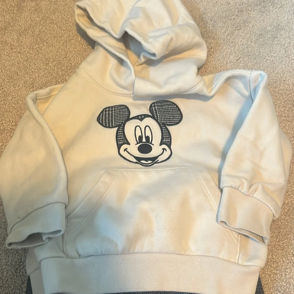 🛍️SALE🛍️ GAP & Disney Soft Mickey Mouse Hoodie Combination & Pants - Picture 6 of 13